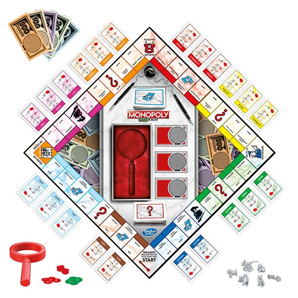 Joc de societate MONOPOLY Banii falsi F2674, 8 ani+, 2-6 jucatori