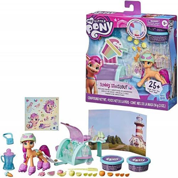 Figurina MY LITTLE PONY Sunny Starscout - Scena de film F2863_F2934, 5 ani+, multicolor