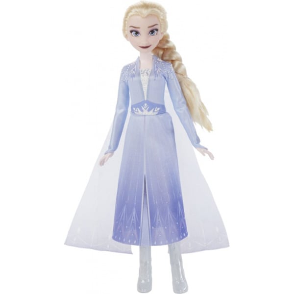 Papusa FROZEN Disney II Elsa cu lumini si sunete E6852, 3 ani+, bleu-albastru 