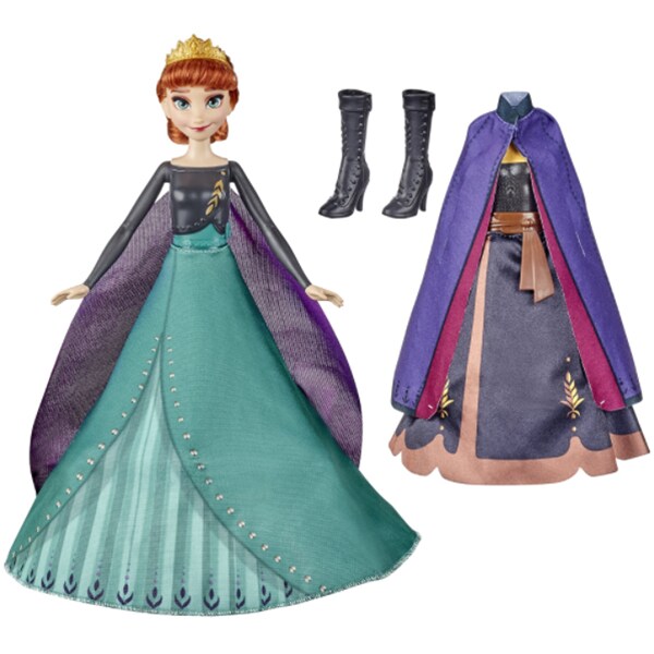 Papusa FROZEN Transformarea Annei E9419, 5 ani+, multicolor