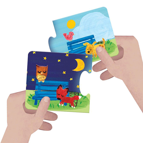 Puzzle HEADU S.T.E.M. - Jocul lucrurilor opuse HE20805, 3 ani+, 32 piese