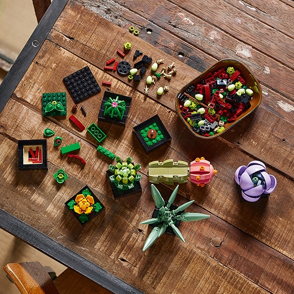 LEGO Botanicals: Plante suculente 10309, 18 ani+, 771 piese