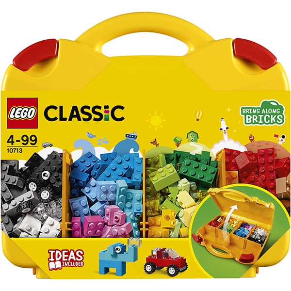LEGO Classic: Valiza creativa 10713, 4 ani+, 213 piese