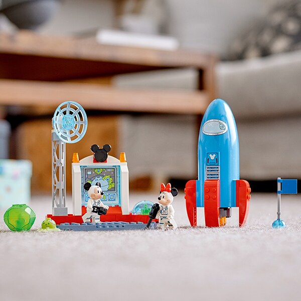 LEGO Mickey and Friends: Racheta spatiala a lui Mickey Mouse si Mickey 10774, 4 ani+, 88 piese