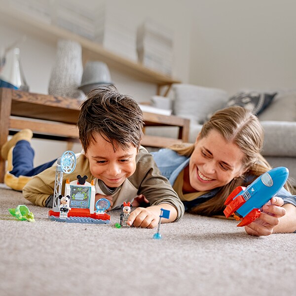 LEGO Mickey and Friends: Racheta spatiala a lui Mickey Mouse si Mickey 10774, 4 ani+, 88 piese