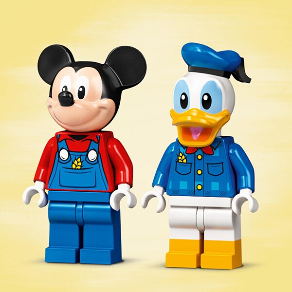LEGO Mickey and Friends: Ferma lui Mickey Mouse si Donald Duck 10775, 4 ani+, 118 piese