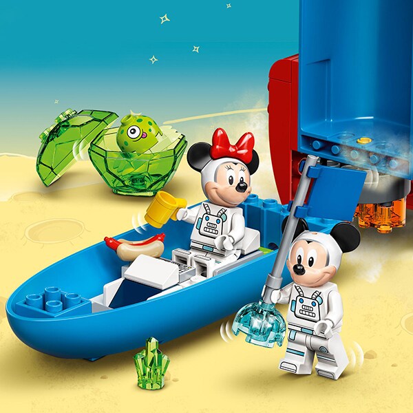 LEGO Mickey and Friends: Racheta spatiala a lui Mickey Mouse si Mickey 10774, 4 ani+, 88 piese