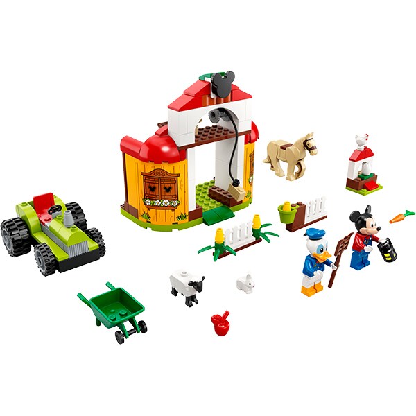 LEGO Mickey and Friends: Ferma lui Mickey Mouse si Donald Duck 10775, 4 ani+, 118 piese