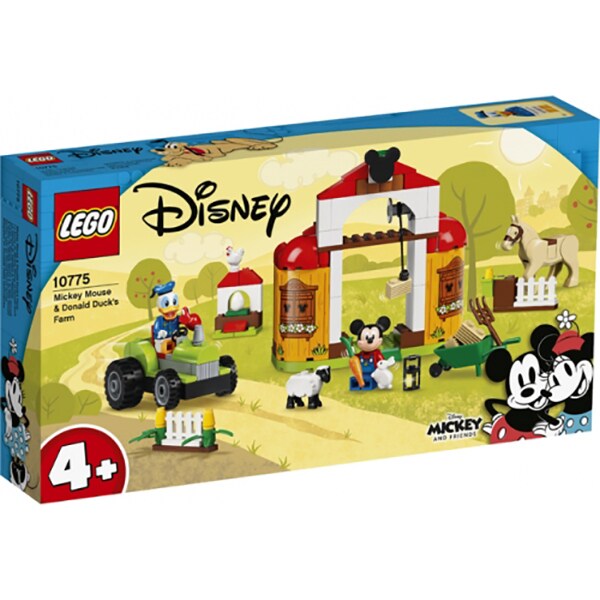 LEGO Mickey and Friends: Ferma lui Mickey Mouse si Donald Duck 10775, 4 ani+, 118 piese