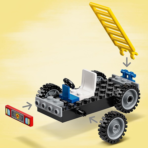 LEGO Mickey and Friends: Statia si camionul de pompieri ale lui Mickey 10776, 4 ani+, 144 piese