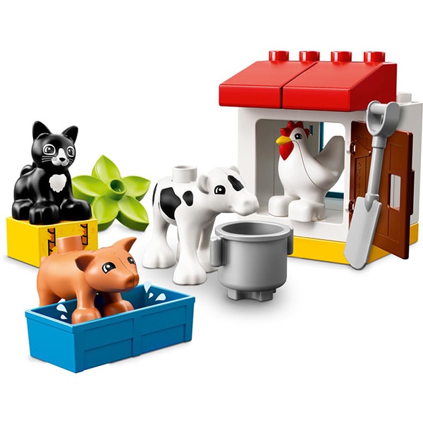 LEGO DUPLO: Animalele de la ferma 10870, 2 - 5 ani, 16 piese