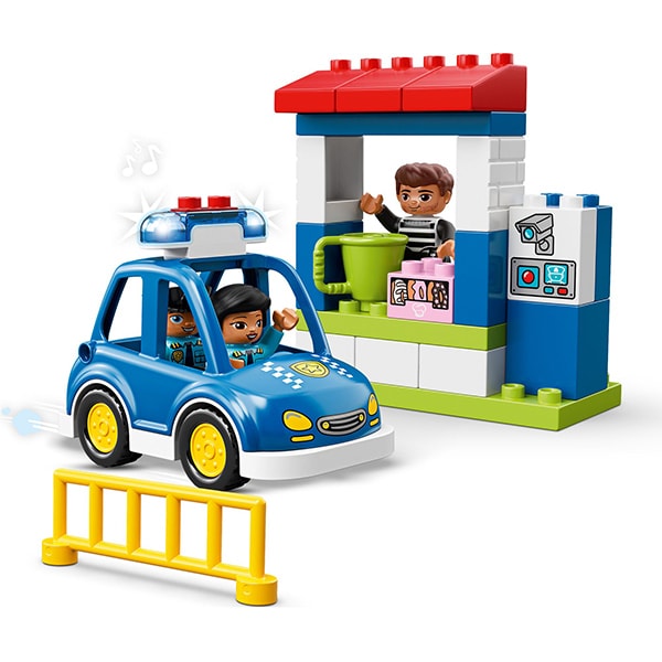 LEGO Duplo: Sectie de politie 10902, 2 ani+, 38 piese 