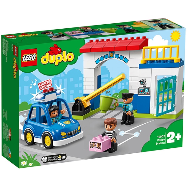 LEGO Duplo: Sectie de politie 10902, 2 ani+, 38 piese 