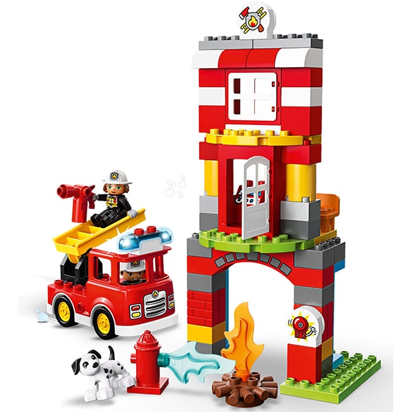 LEGO DUPLO: Statie de pompieri 10903, 2 ani+, 21 piese