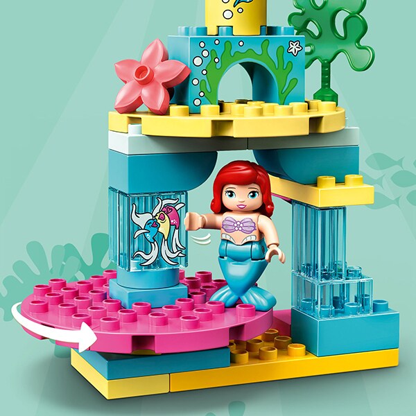 LEGO DUPLO: Castelul lui Ariel 10922, 2 ani+, 35 piese