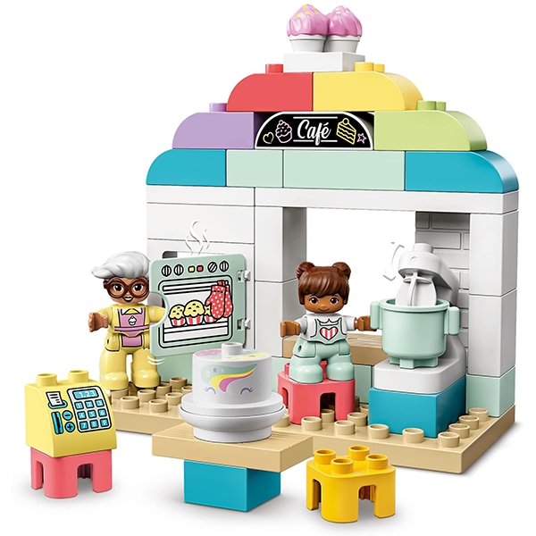 LEGO DUPLO: Brutarie 10928, 2 ani+, 46 piese