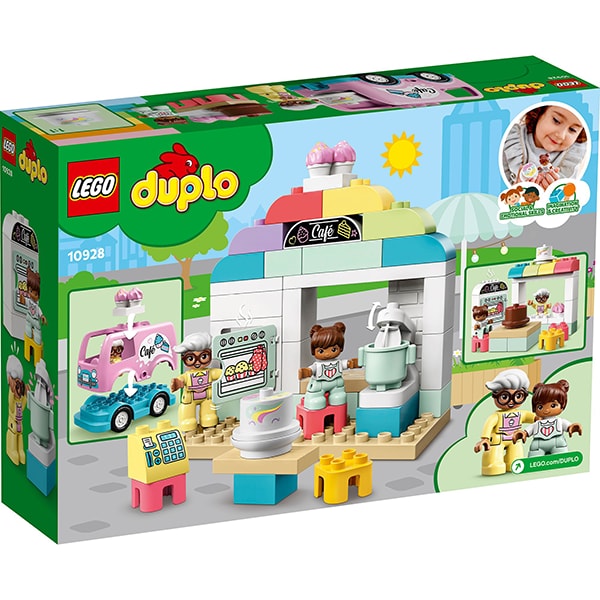 LEGO DUPLO: Brutarie 10928, 2 ani+, 46 piese