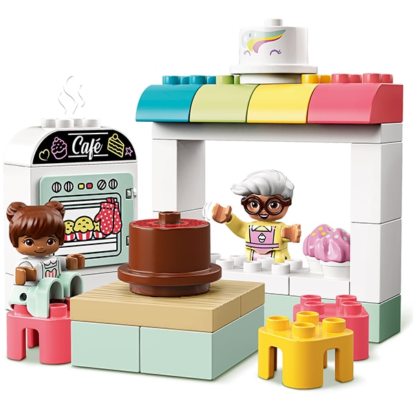 LEGO DUPLO: Brutarie 10928, 2 ani+, 46 piese