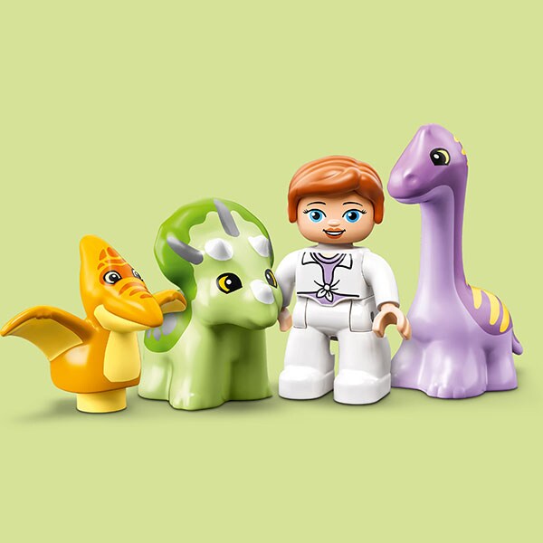 LEGO DUPLO: Incubatorul pentru dinozauri 10938, 2 ani+, 27 piese