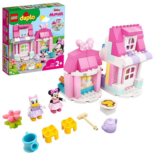 LEGO DUPLO: Casa si cafeneaua lui Minnie 10942, 2 ani+, 91 piese