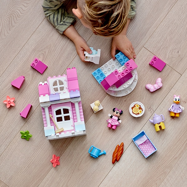 LEGO DUPLO: Casa si cafeneaua lui Minnie 10942, 2 ani+, 91 piese