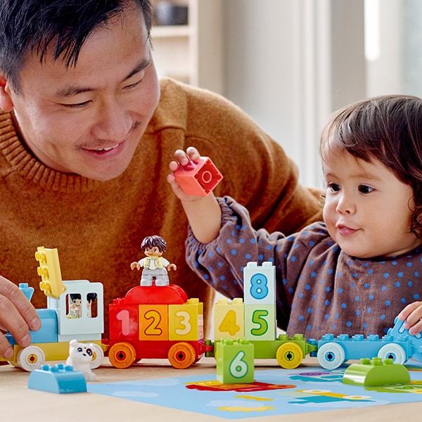 LEGO DUPLO: Trenul cu numere - invata sa numeri 10954, 1.5 ani+, 23 piese