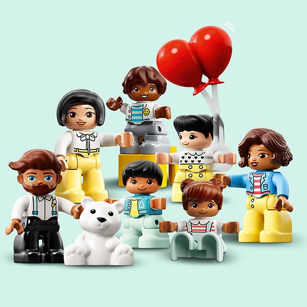 LEGO DUPLO: Parc de distractii 10956, 2 ani+, 95 piese