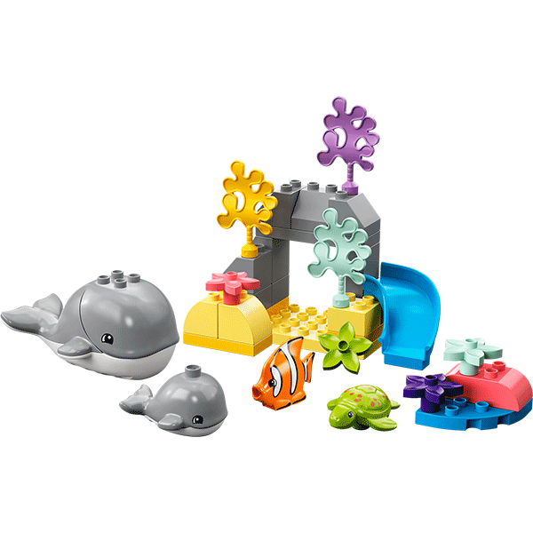 LEGO DUPLO: Animale salbatice din ocean 10972, 2 ani+, 32 piese