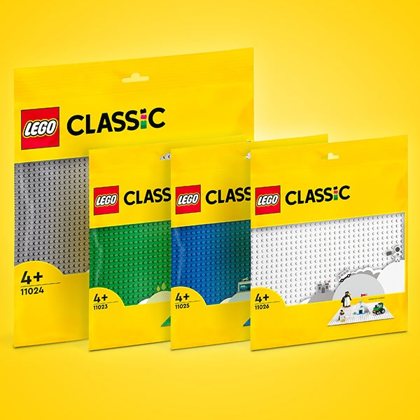 LEGO Classic: Placa de baza verde 11023, 4 ani+, 1 piesa