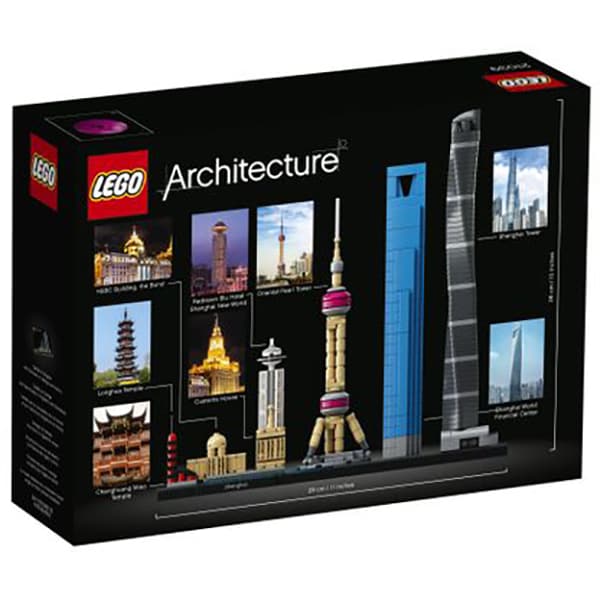 LEGO Architecture: Shanghai 21039, 12 ani+, 597 piese