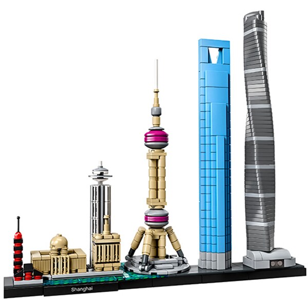 LEGO Architecture: Shanghai 21039, 12 ani+, 597 piese