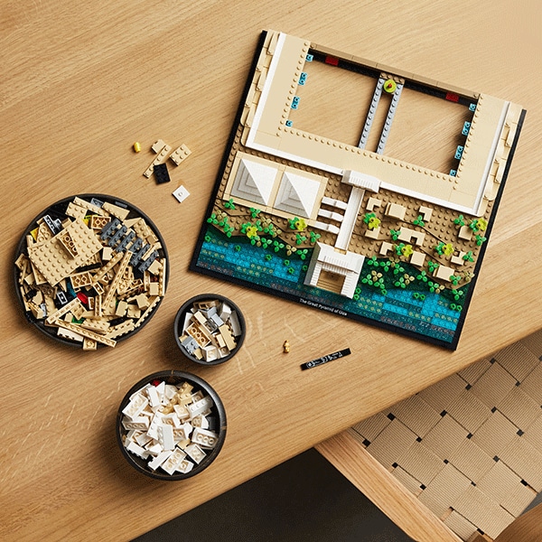 LEGO Architecture: Marea piramida din Giza 21058, 18 ani+, 1476 piese