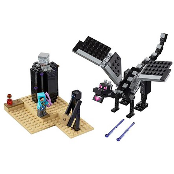 LEGO Minecraft: Batalia finala 21151, 7 ani+, 222 piese