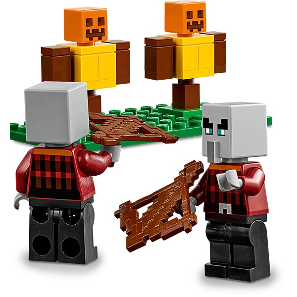 LEGO Minecraft: Pillager Outpost 21159, 8 ani+, 303 piese