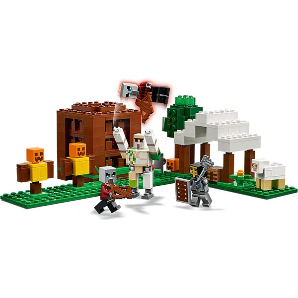 LEGO Minecraft: Pillager Outpost 21159, 8 ani+, 303 piese