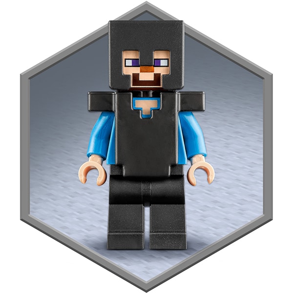 LEGO Minecraft: Portalul ruinat 21172, 8 ani+, 316 piese