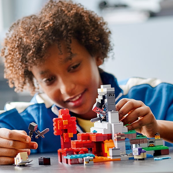 LEGO Minecraft: Portalul ruinat 21172, 8 ani+, 316 piese