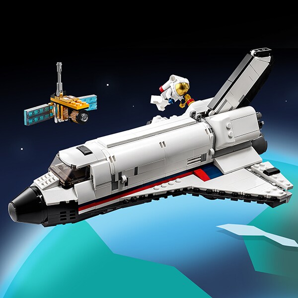 LEGO Creator: Aventura cu naveta spatiala 31117, 8 ani+, 486 piese