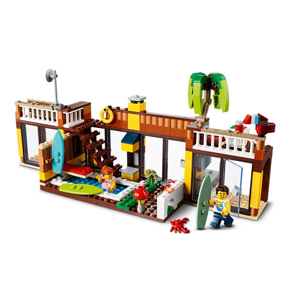 LEGO Creator: Casa de pe plaja a surferilor 31118, 8 ani+, 564 piese