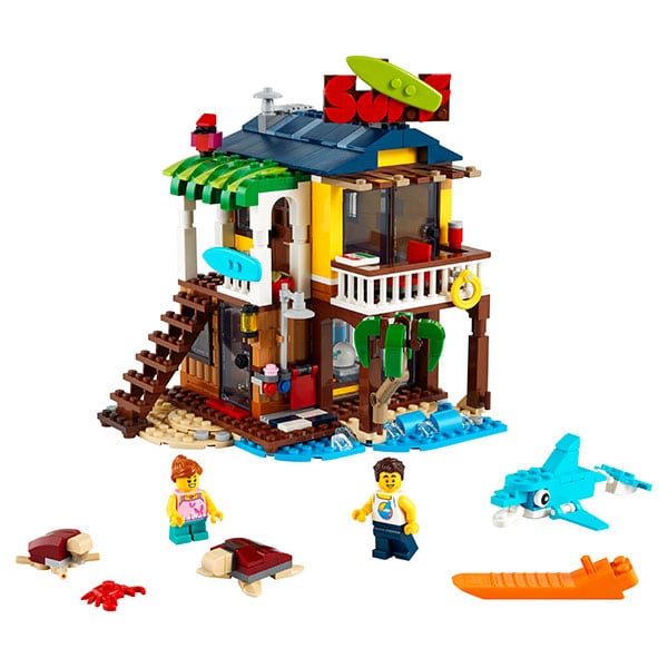 LEGO Creator: Casa de pe plaja a surferilor 31118, 8 ani+, 564 piese