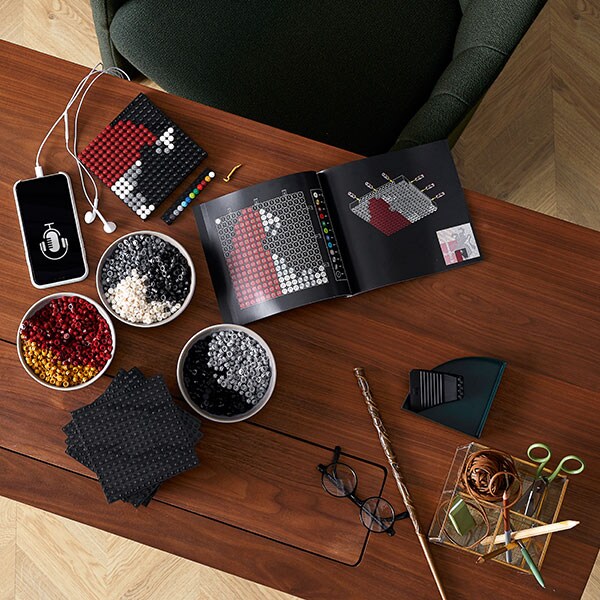 LEGO Art: Harry Potter Hogwarts Crests 31201, 18 ani+, 4249 piese