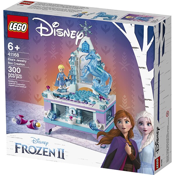 LEGO Disney Princess: Cutia de bijuterii a Elsei 41168, 6 ani+, 300 piese
