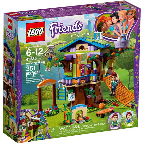 LEGO Friends: Casuta din copac a Miei 41335, 6 - 12 ani, 351 piese