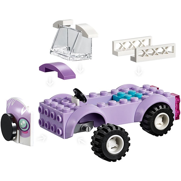 LEGO Friends: Clinica veterinara mobila a Emmei 41360, 4 ani+, 50 piese 