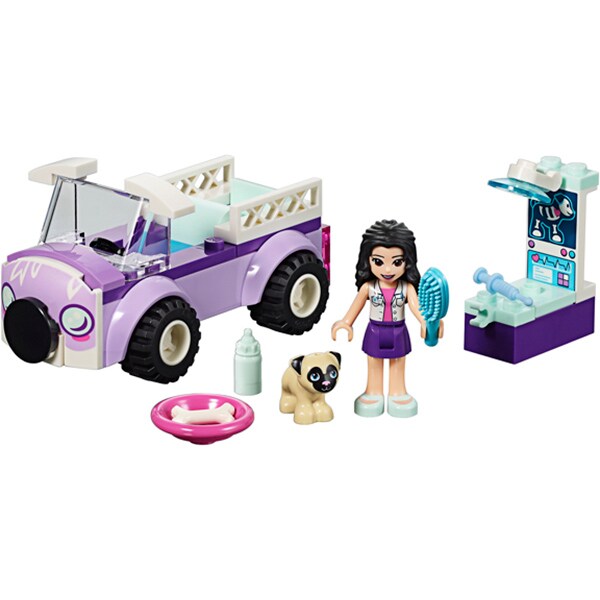 LEGO Friends: Clinica veterinara mobila a Emmei 41360, 4 ani+, 50 piese 