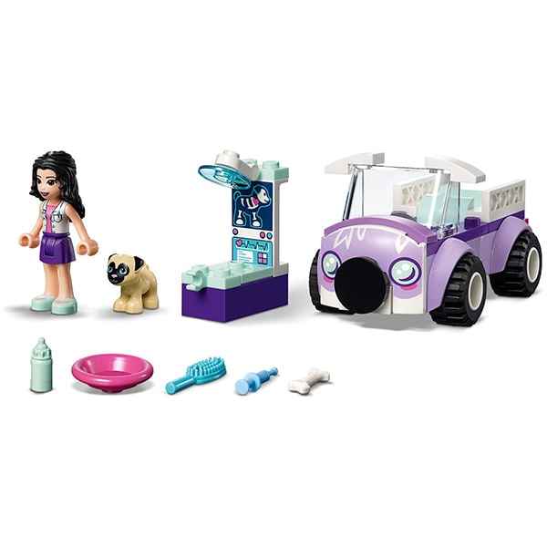 LEGO Friends: Clinica veterinara mobila a Emmei 41360, 4 ani+, 50 piese 