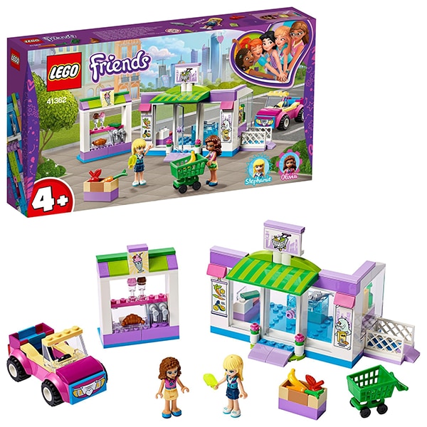 LEGO Friends: Supermarketul din Heartlake City: 41362, 4 ani+, 140 piese
