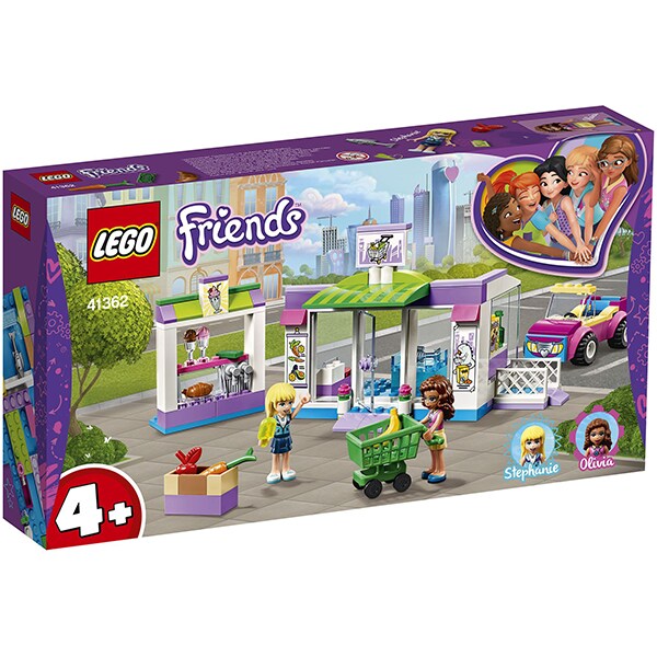 LEGO Friends: Supermarketul din Heartlake City: 41362, 4 ani+, 140 piese