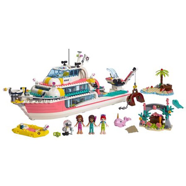 LEGO Friends: Barca pentru misiuni de salvare 41381, 7 ani+, 602 piese