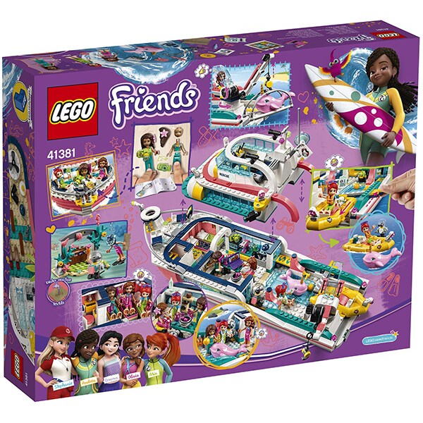 LEGO Friends: Barca pentru misiuni de salvare 41381, 7 ani+, 602 piese